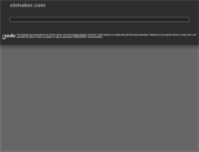Tablet Screenshot of cinhaber.com